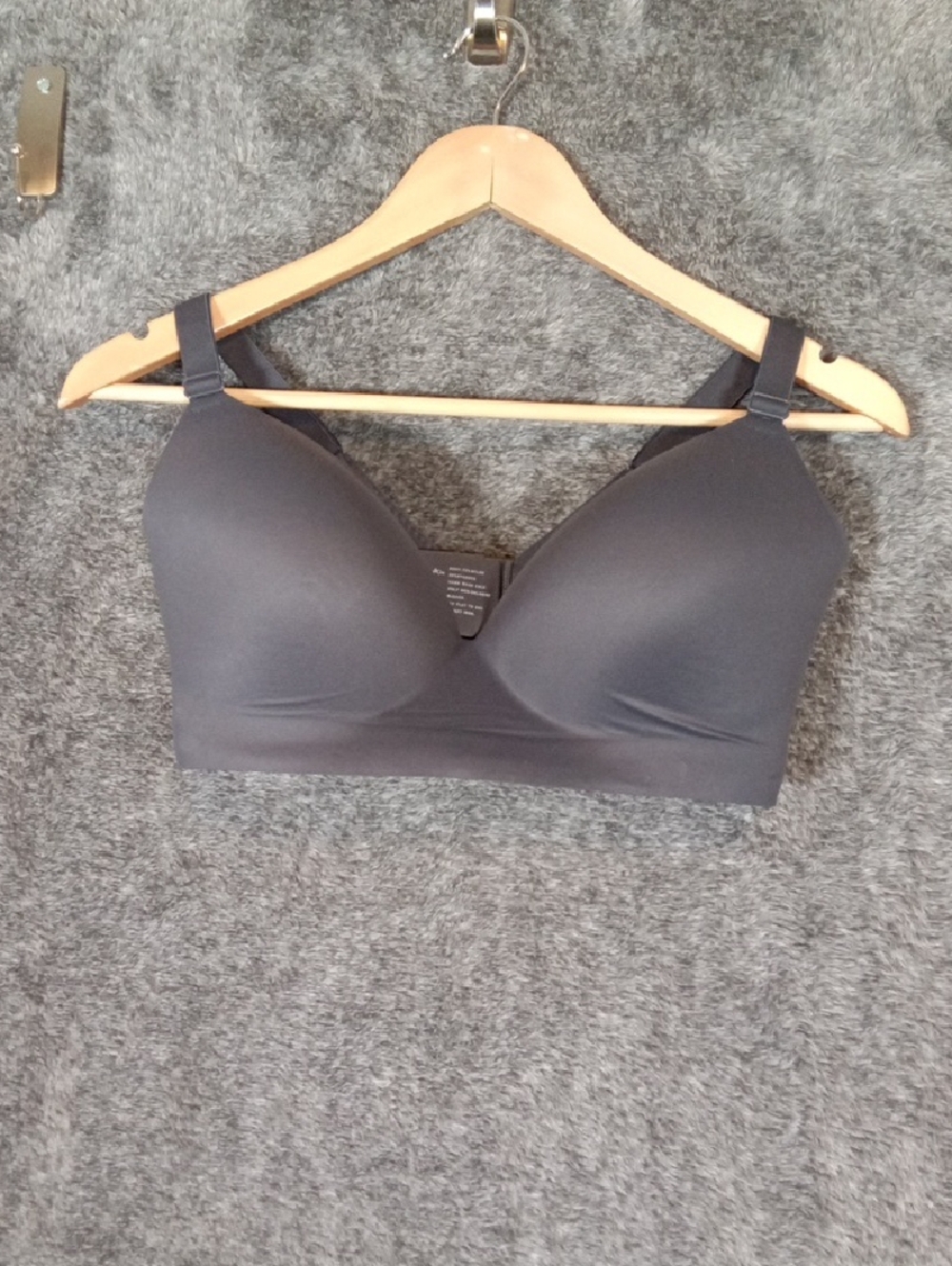 Soma Enbliss Wireless Adjustable Straps Gray Ink Color Womens 38D
